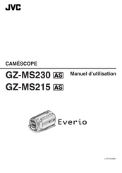 JVC Everio GZ-MS230 Manuel D'utilisation