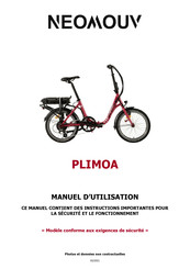 Neomouv PLIMOA Manuel D'utilisation