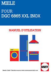 Miele DGC 6865 XXL INOX Manuel D'utilisation