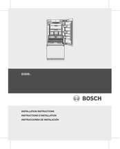 Bosch B36IB Série Instructions D'installation