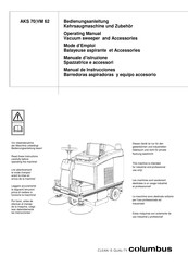 Columbus AKS 70 VM 62 Mode D'emploi