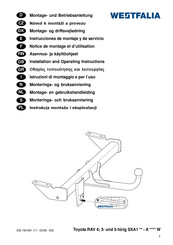 Westfalia 335 194 Notice De Montage Et D'utilisation