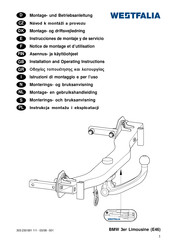 Westfalia 303 230 691 111 Notice De Montage Et D'utilisation