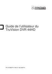 Interlogix TruVision TVR 4408HD Guide De L'utilisateur