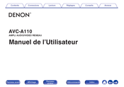 Denon AVC-A110 Manuel De L'utilisateur