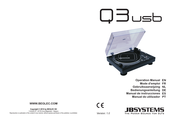 JB Systems Q3 USB Mode D'emploi