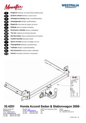 Westfalia 35.4201 Notice De Montage Et D'utilisation