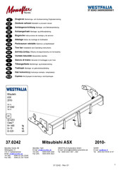 Westfalia Monoflex Nordic 37.0242 Notice De Montage Et D'utilisation