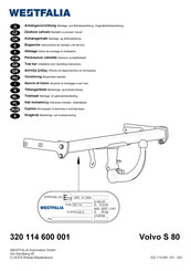 Westfalia 320 114 600 001 Notice De Montage Et D'utilisation