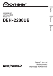 Pioneer DEH-2200UB Mode D'emploi