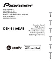 Pioneer DEH-S410DAB Mode D'emploi