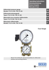 WIKA Cryo Gauge 732.15.160 Mode D'emploi