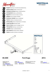 Westfalia 307474600001 Notice De Montage Et D'utilisation