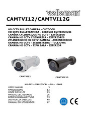 Velleman CAMTVI12G Mode D'emploi