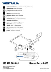 Westfalia 323 107 600 001 Notice De Montage Et D'utilisation