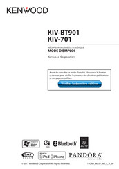 Kenwood KIV-BT901 Mode D'emploi