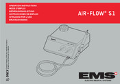 EMS Air-Flow S1 Mode D'emploi