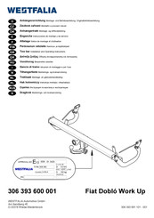 Westfalia 306 393 600 001 Notice De Montage Et D'utilisation