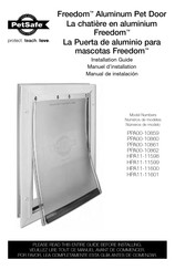Petsafe Freedom PPA00-10862 Manuel D'installation