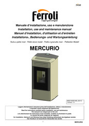 Ferroli MERCURIO Manuel D'installation, D'utilisation Et D'entretien