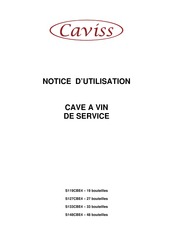 Caviss S119CBE4 Notice D'utilisation