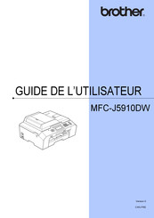 Brother MFC-J5910DW Guide De L'utilisateur