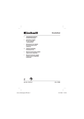 Einhell 41.327.41 Instructions D'origine