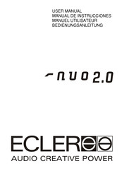 Ecler nuo 2.0 Manuel Utilisateur