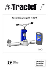 Tractel Dynarope HF 36 Instructions D'emploi Et D'entretien