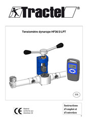 Tractel HF36/3/LPT Instructions D'emploi Et D'entretien