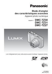 Panasonic LUMIX DMC-TZ31 Mode D'emploi