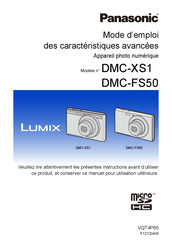 Panasonic Lumix DMC-FS50 Mode D'emploi