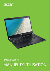 Acer TravelMate P6 Manuel D'utilisation