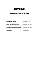 ION Street Rocker Guide D'utilisation Rapide