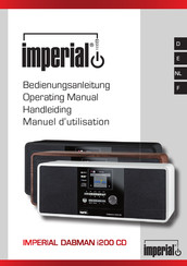 Imperial DABMAN i200 CD Manuel D'utilisation