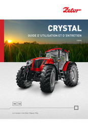 Zetor CRYSTAL 160 Guide D'utilisation Et D'entretien