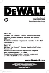 DeWalt DCD792 Guide D'utilisation