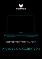 Acer Predator Triton 300 Manuel D'utilisation
