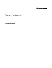 Lenovo M4400s Guide D'utilisation