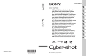 Sony Cyber-shot DSC-T99 Mode D'emploi