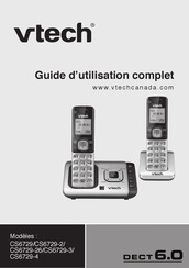 VTech CS6729-2 Guide D'utilisation Complet