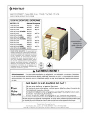 Pentair MASTERTEMP 200 Guide D'installation Et D'utilisation