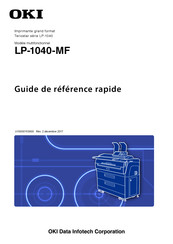Oki Teriostar LP-1040-MF Guide De Référence Rapide