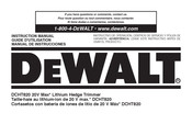 DeWalt DCHT820 Guide D'utilisation