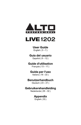 Alto Professional LIVE 1202 Guide D'utilisation