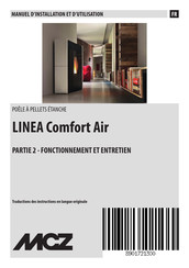 MCZ LINEA Comfort Air Manuel D'installation Et D'utilisation