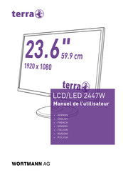 Wortmann terra LCD/LED 2447W Manuel De L'utilisateur