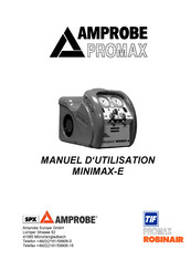 Promax AMPROBE MINIMAX-E Manuel D'utilisation