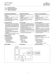 Pilz PSEN in1n Manuel D'utilisation