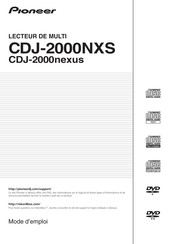 Pioneer CDJ-2000NXS Mode D'emploi